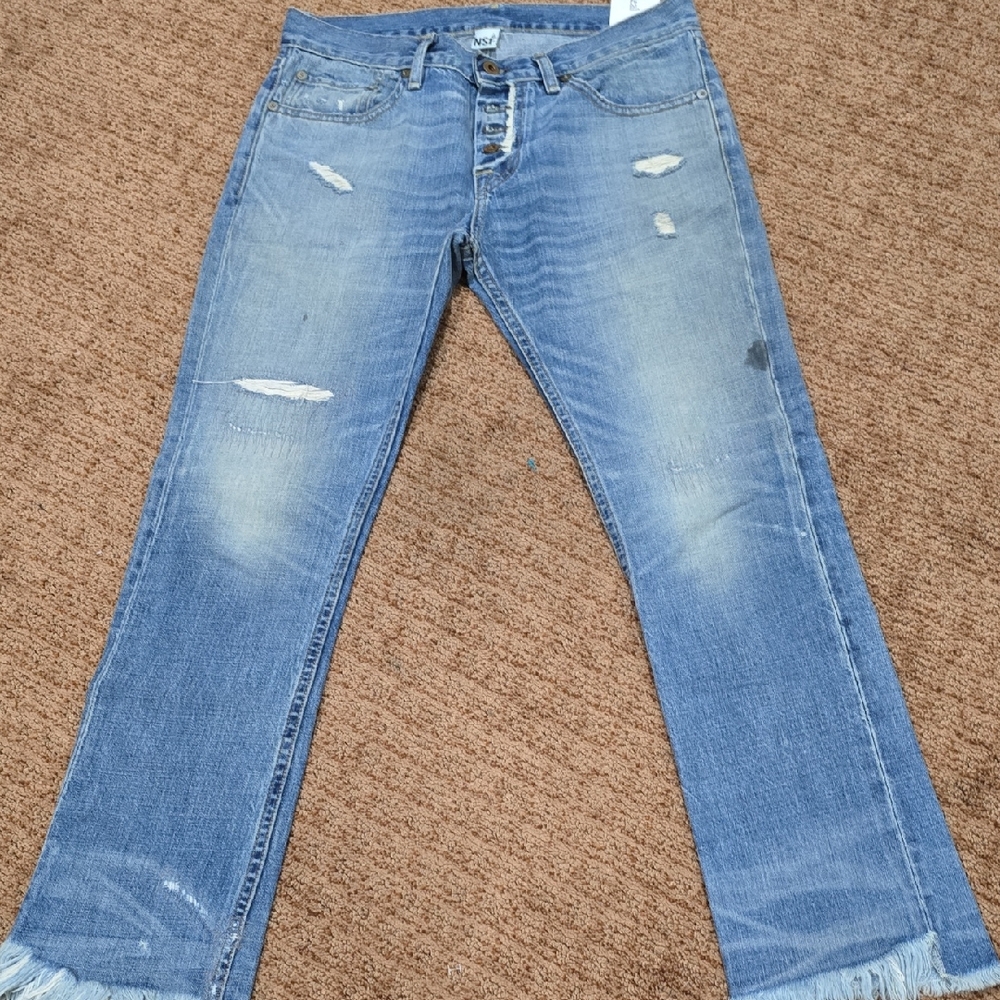NSF Jeans with Distressed Details